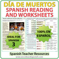 Día de Muertos - Lectura - Spanish reading passage about the Día de Muertos Día de Muertos - Lectura - Spanish reading passage about the Día de Muertos